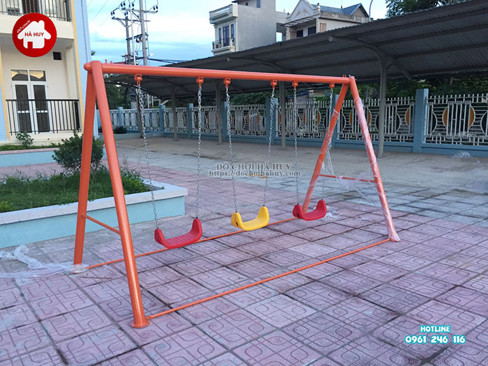 Hoàn thiện lắp đặt đồ chơi ngoài trời cho trường mầm non ở Hà Nội